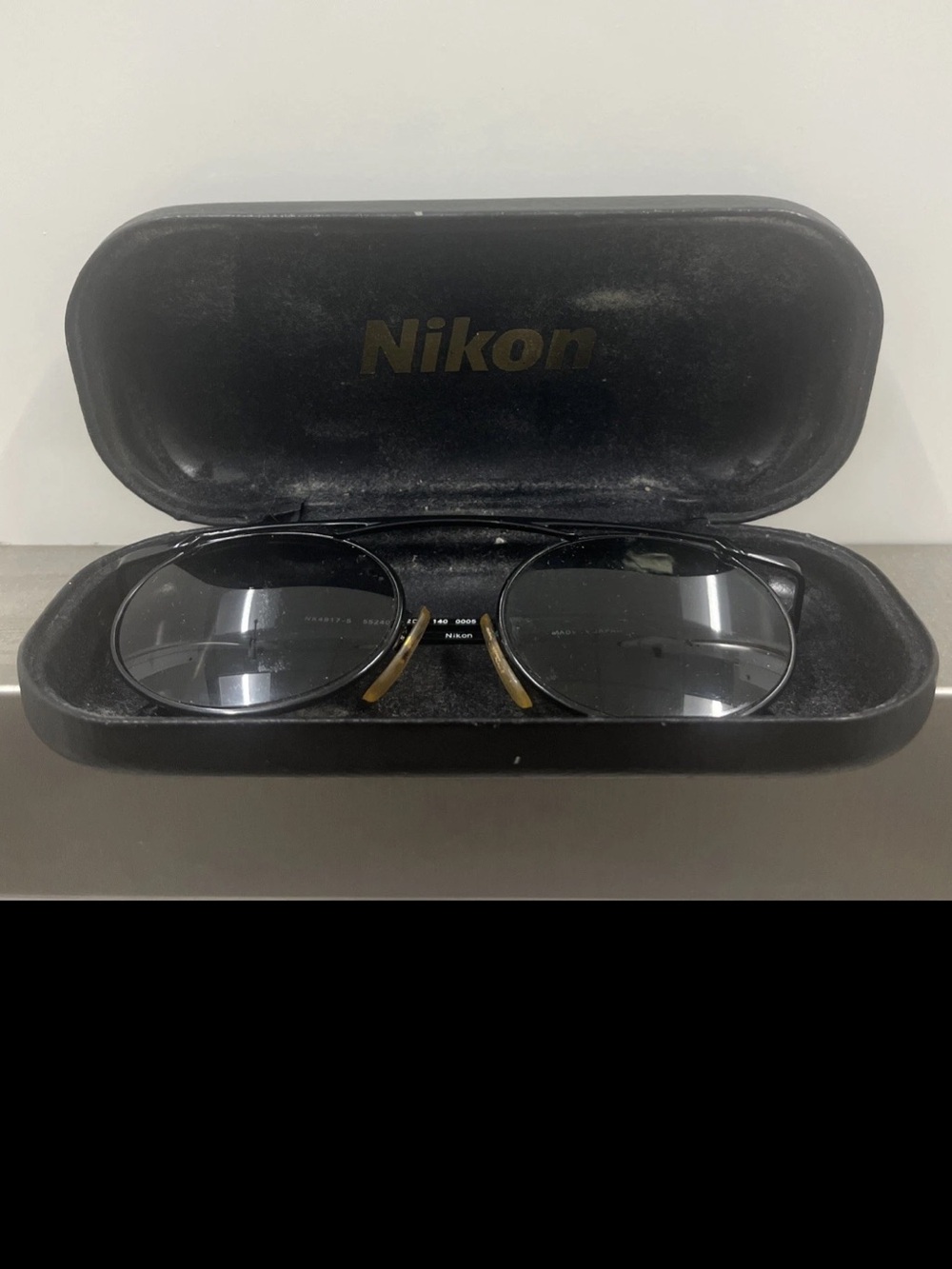 Nikon Sunglasses with Black Lenses Vintage